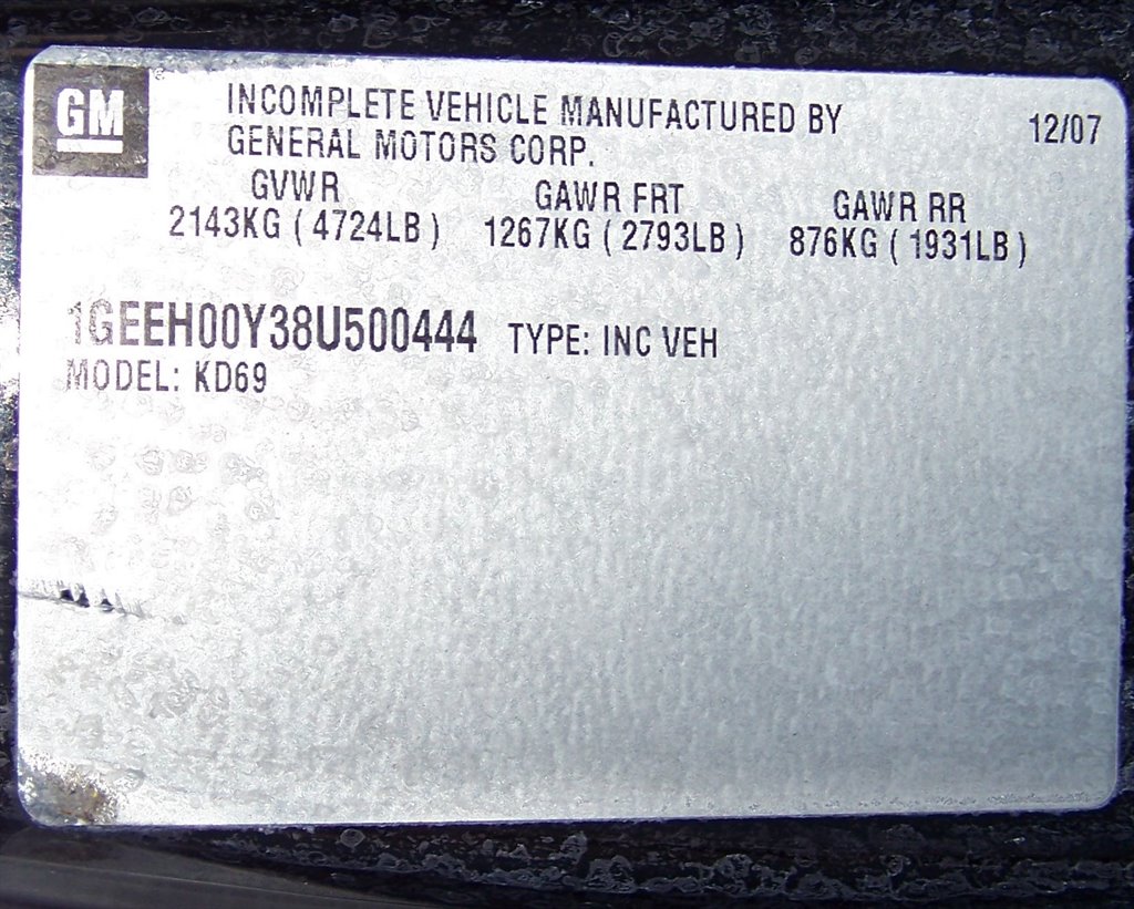 2008 Cadillac Commercial Chassis - Photo 94