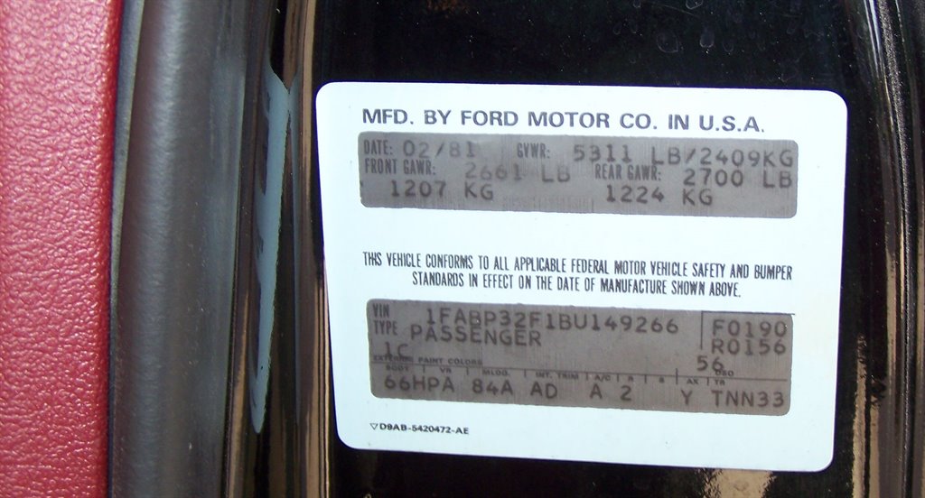 1981 Ford LTD - Photo 118